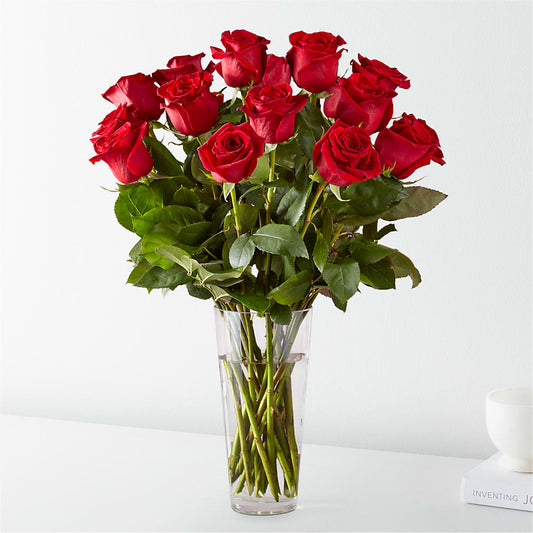 Long Stem Red Rose Bouquet – Ambrosia Flowers, Castle Rock CO