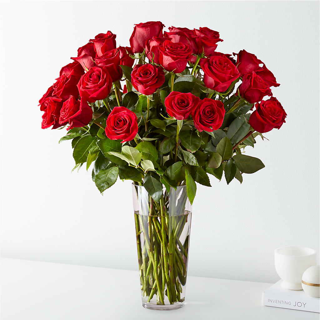 Long Stem Red Rose Bouquet – Ambrosia Flowers, Castle Rock CO
