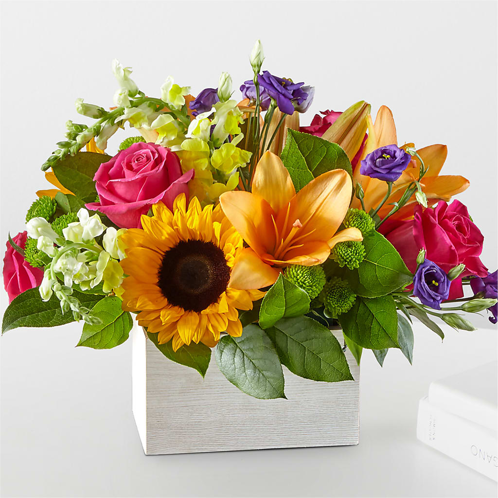 Best Day Box Bouquet – Ambrosia Flowers, Castle Rock CO