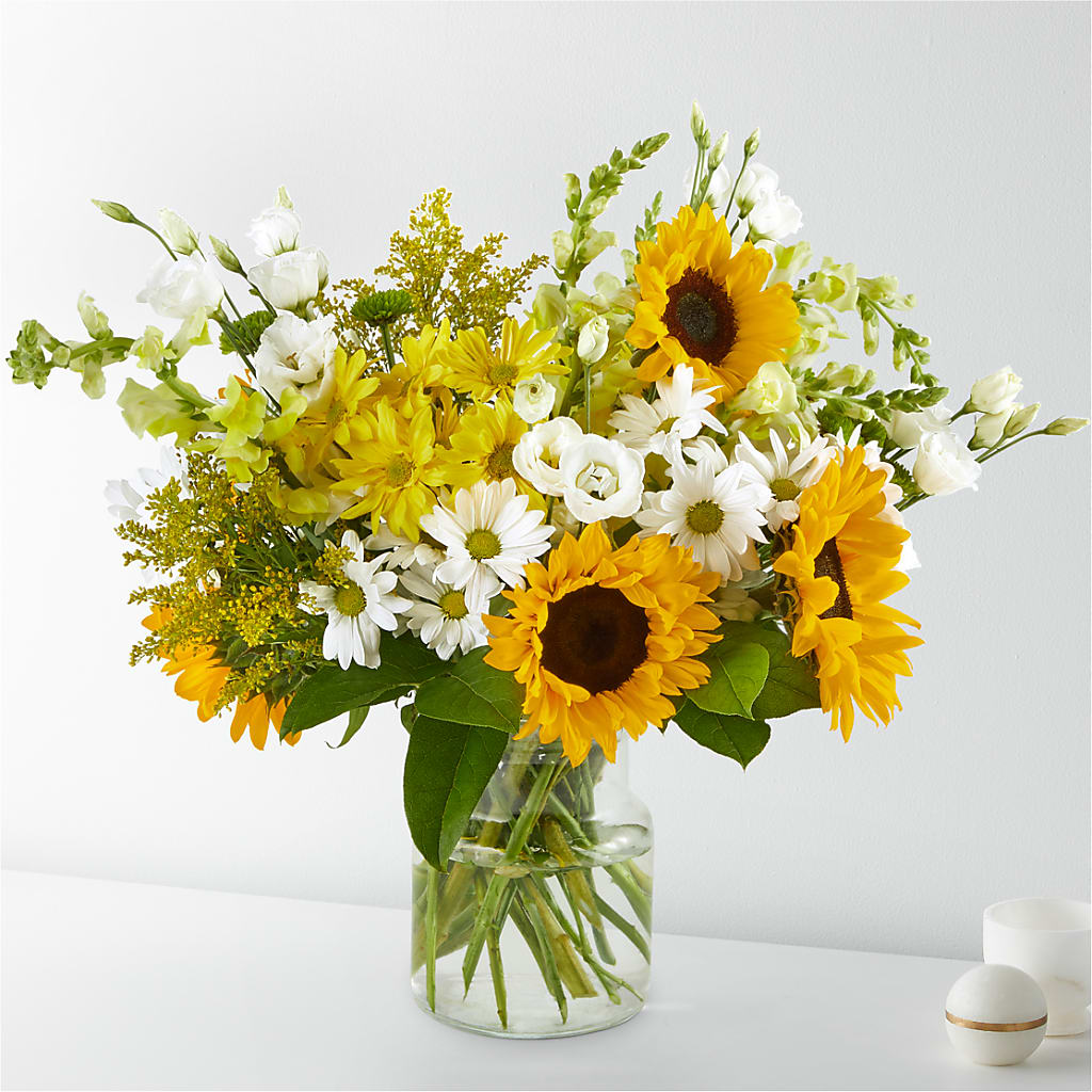 Hello Sunshine Bouquet – Ambrosia Flowers, Castle Rock CO