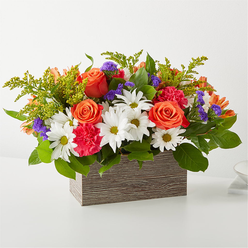 Oopsie Daisy Box Bouquet – Ambrosia Flowers, Castle Rock CO