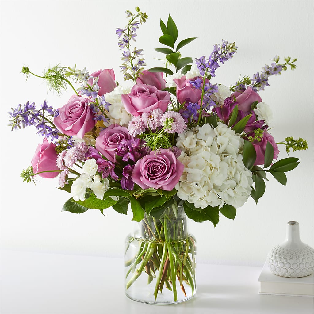 Violet Caress Bouquet – Ambrosia Flowers, Castle Rock CO