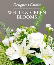 White and green Designers choice – Ambrosia Flowers, Castle Rock CO