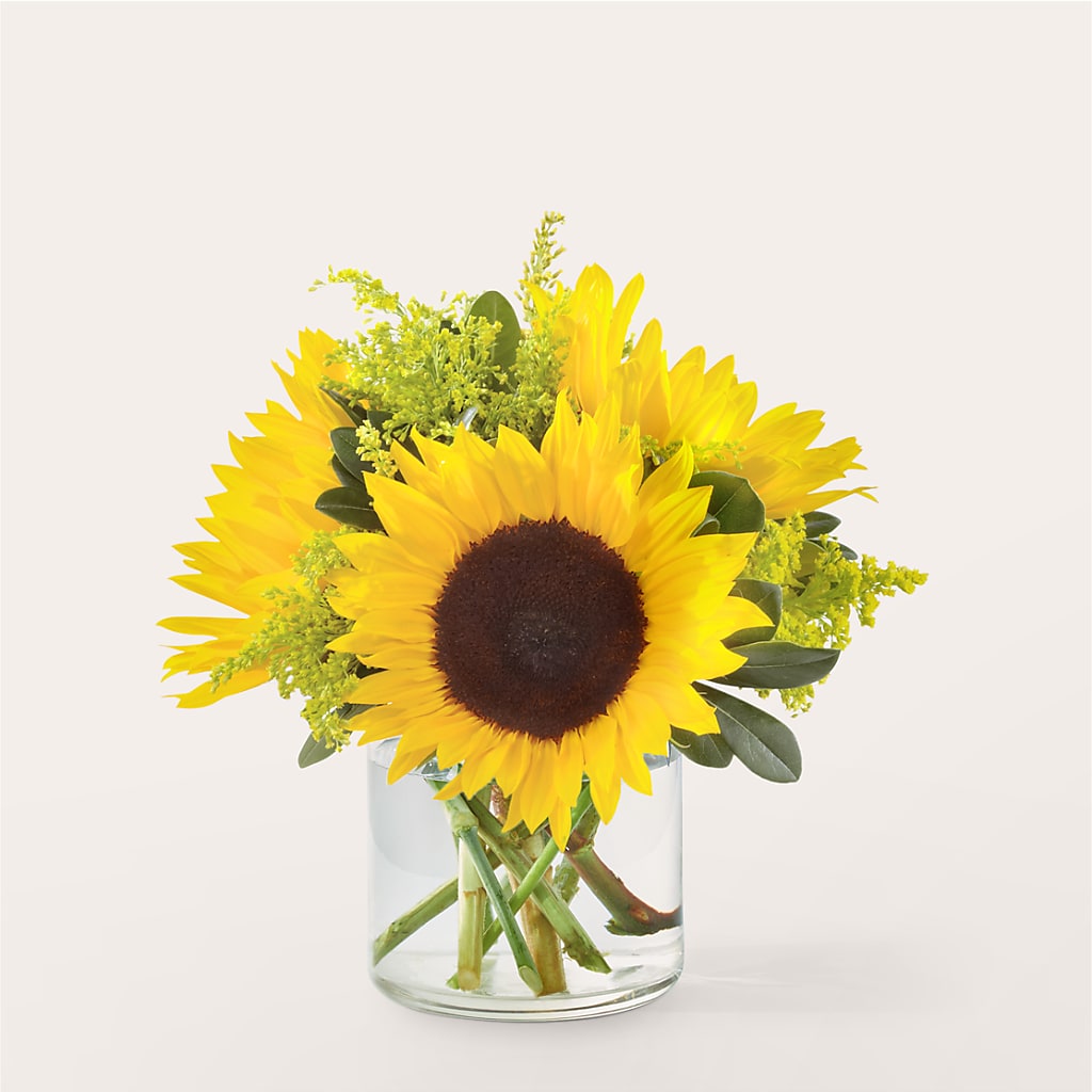 Beaming Sunflower Bouquet – Ambrosia Flowers, Castle Rock CO