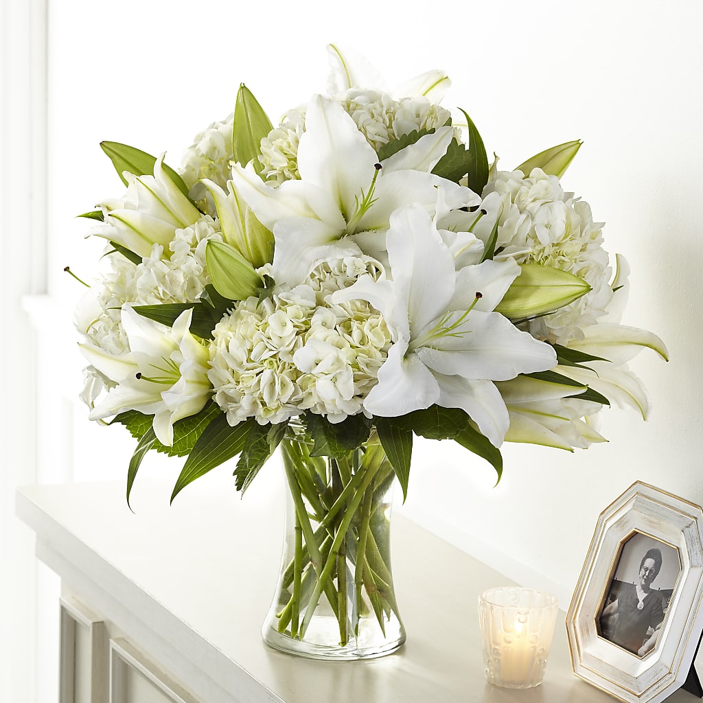 Compassionate Lily Bouquet – Ambrosia Flowers, Castle Rock CO