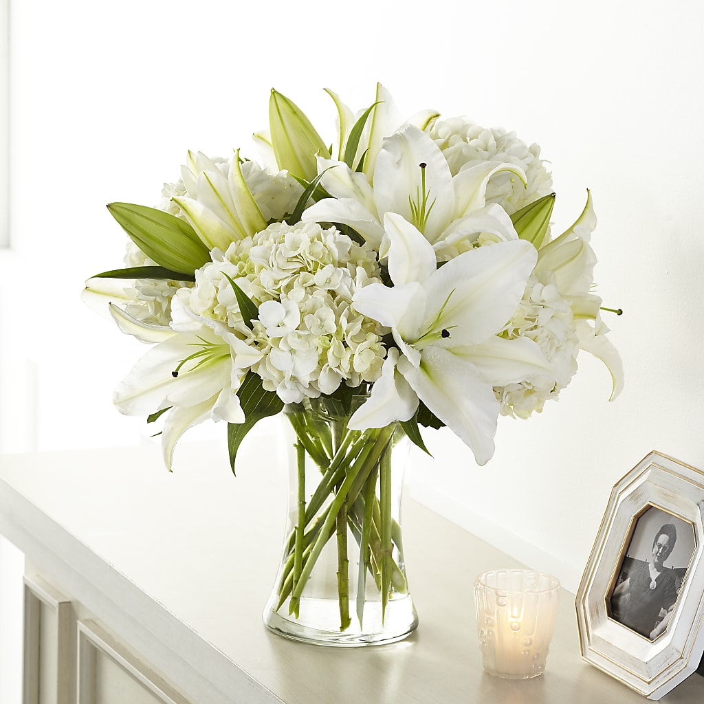 Compassionate Lily Bouquet – Ambrosia Flowers, Castle Rock CO