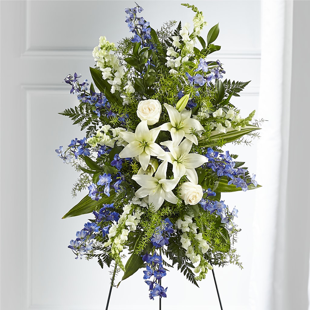 Faithful Friend Standing Spray – Ambrosia Flowers, Castle Rock CO