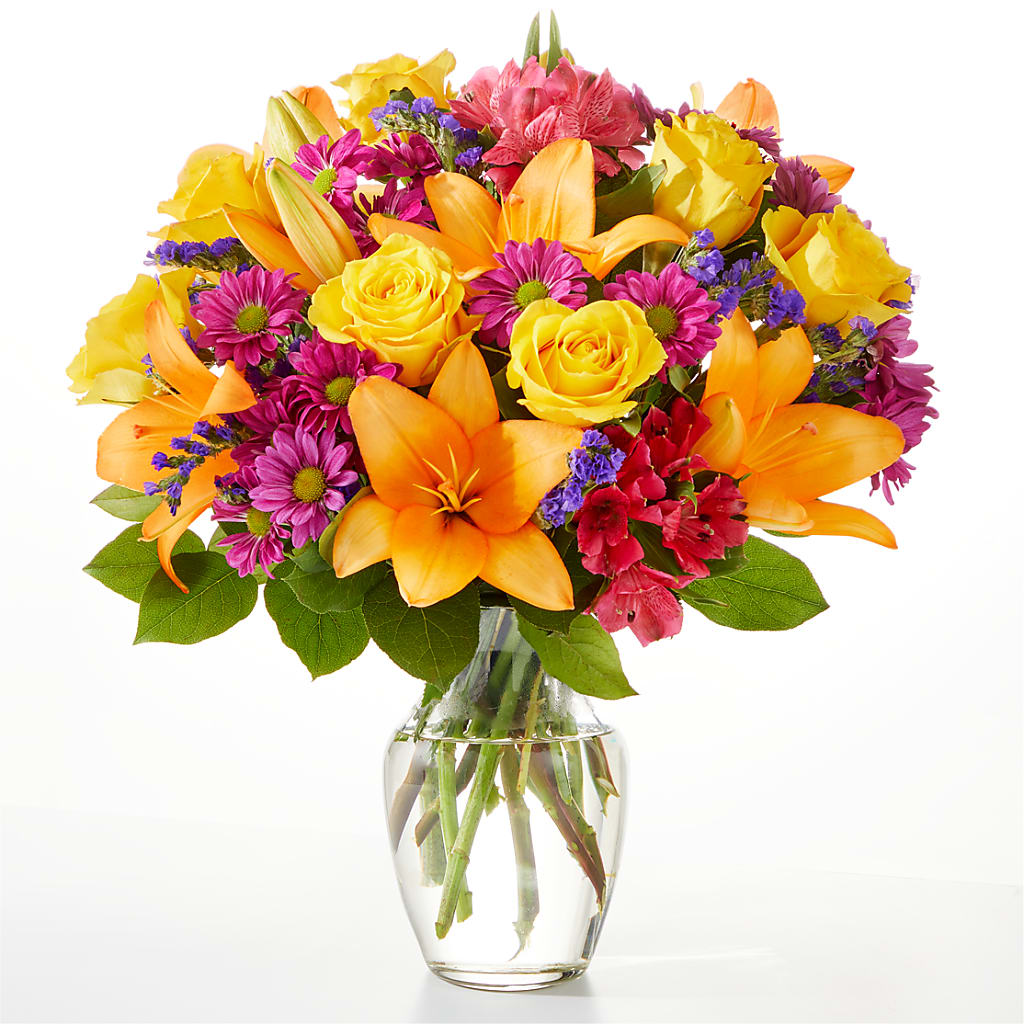 Colorful Visions Bouquet – Ambrosia Flowers, Castle Rock CO