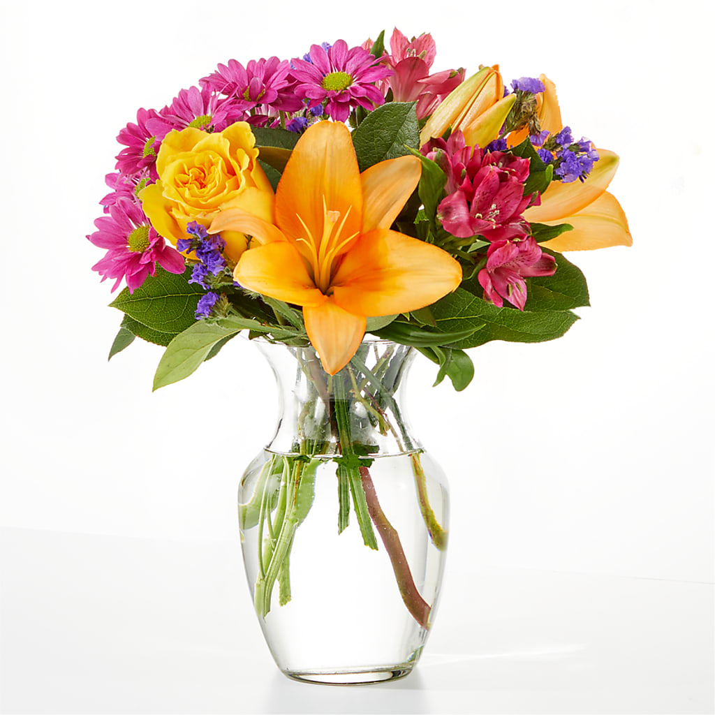 Colorful Visions Bouquet – Ambrosia Flowers, Castle Rock CO