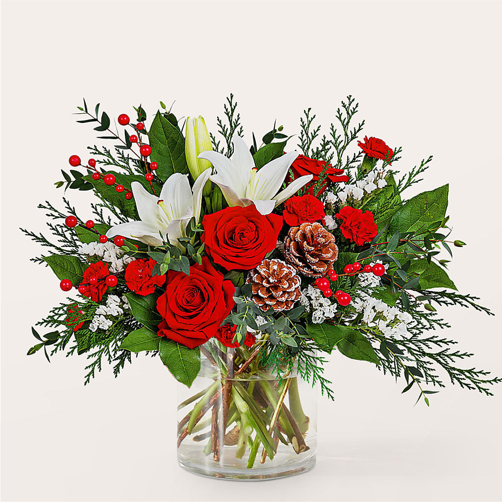 Best in Snow Bouquet – Ambrosia Flowers, Castle Rock CO