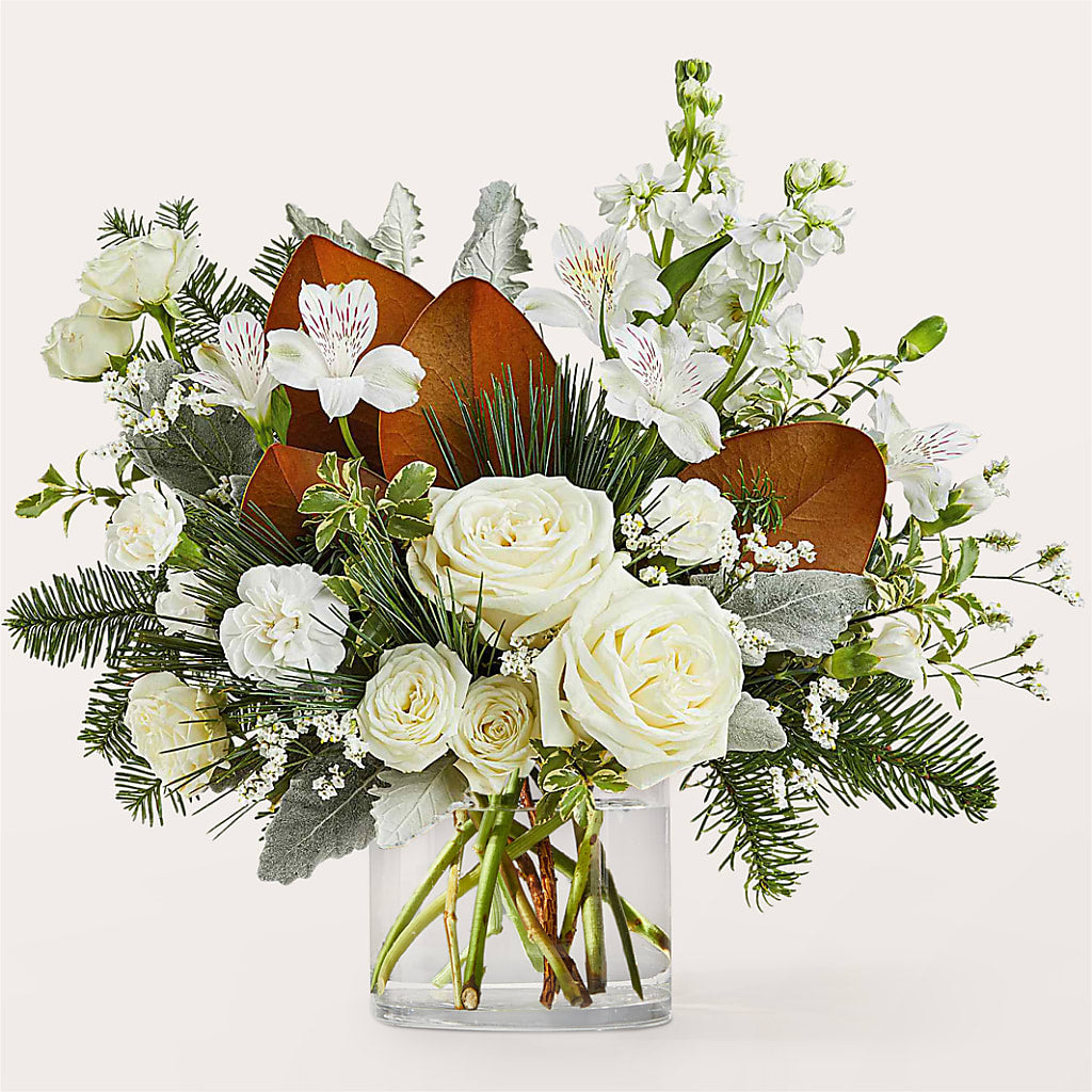 Fresh Snowfall Bouquet – Ambrosia Flowers, Castle Rock CO