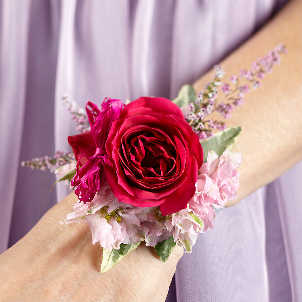 Rose Charm Corsage – Ambrosia Flowers, Castle Rock CO
