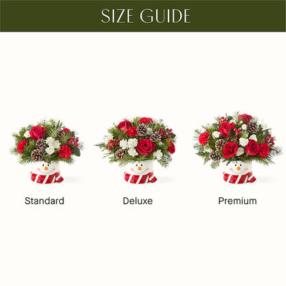Jolly Snowman Bouquet –  Ambrosia Flowers, Castle Rock CO