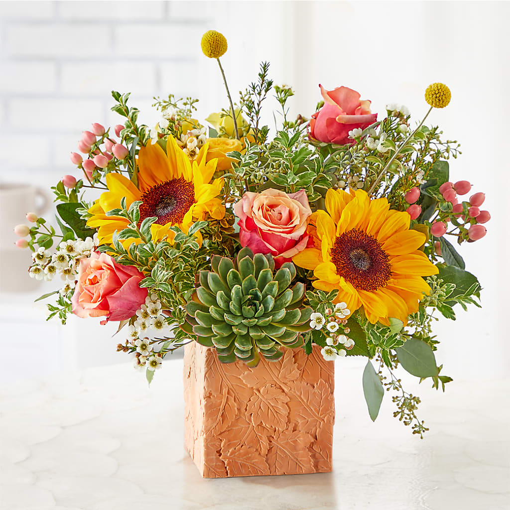 Sunflower Season Bouquet –  Ambrosia Flowers, Castle Rock CO