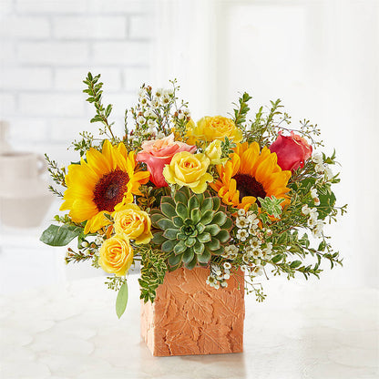 Sunflower Season Bouquet –  Ambrosia Flowers, Castle Rock CO