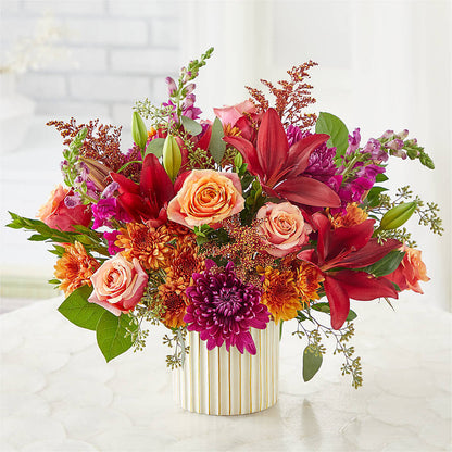 Burgundy Landscape Bouquet –  Ambrosia Flowers, Castle Rock CO