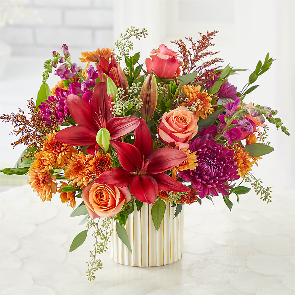 Burgundy Landscape Bouquet –  Ambrosia Flowers, Castle Rock CO