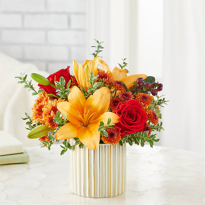 Scarlet Skies Bouquet –  Ambrosia Flowers, Castle Rock CO