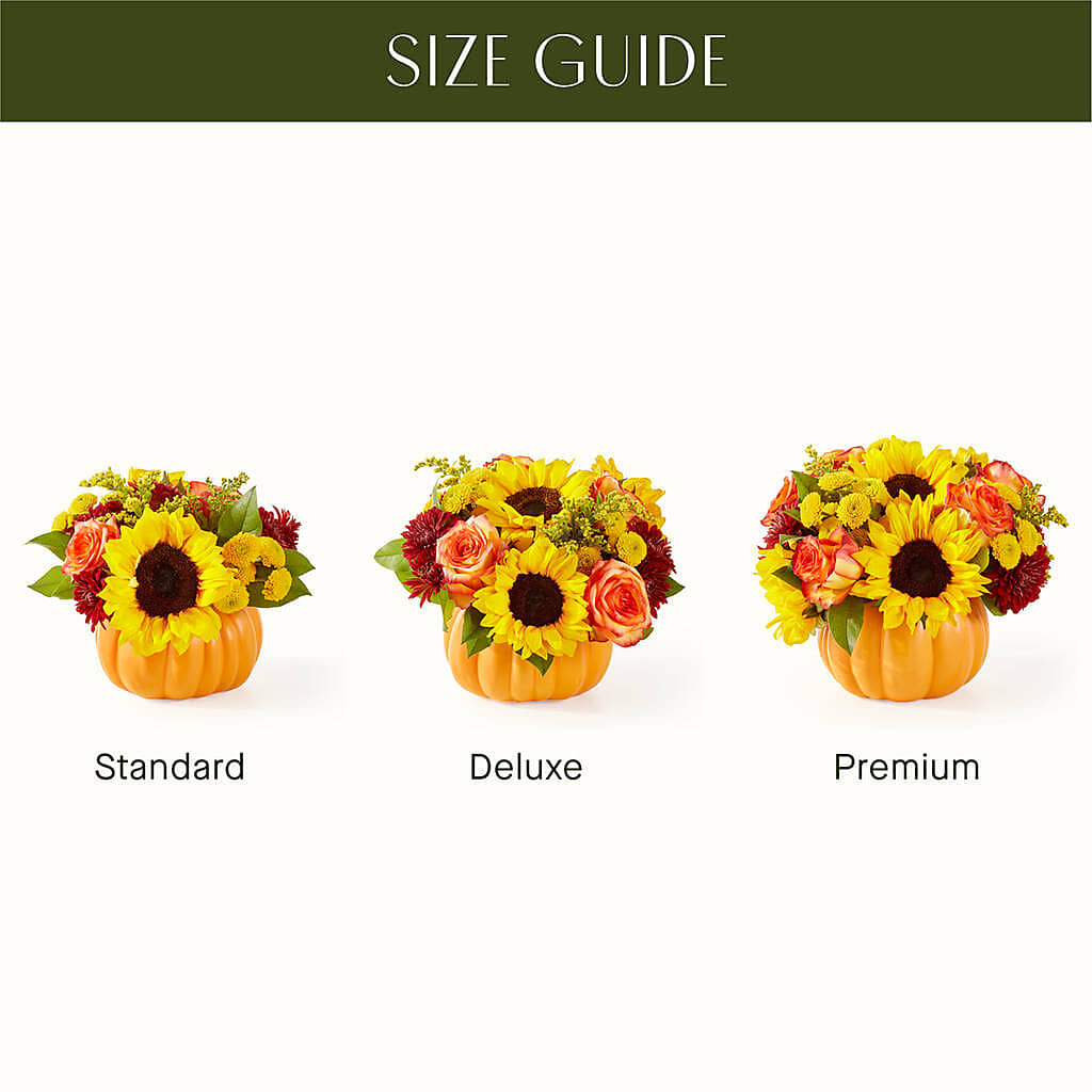 Golden Gourd Pumpkin Bouquet –  Ambrosia Flowers, Castle Rock CO