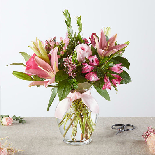 Pink Ribbon - A Florist Original –  Ambrosia Flowers, Castle Rock CO