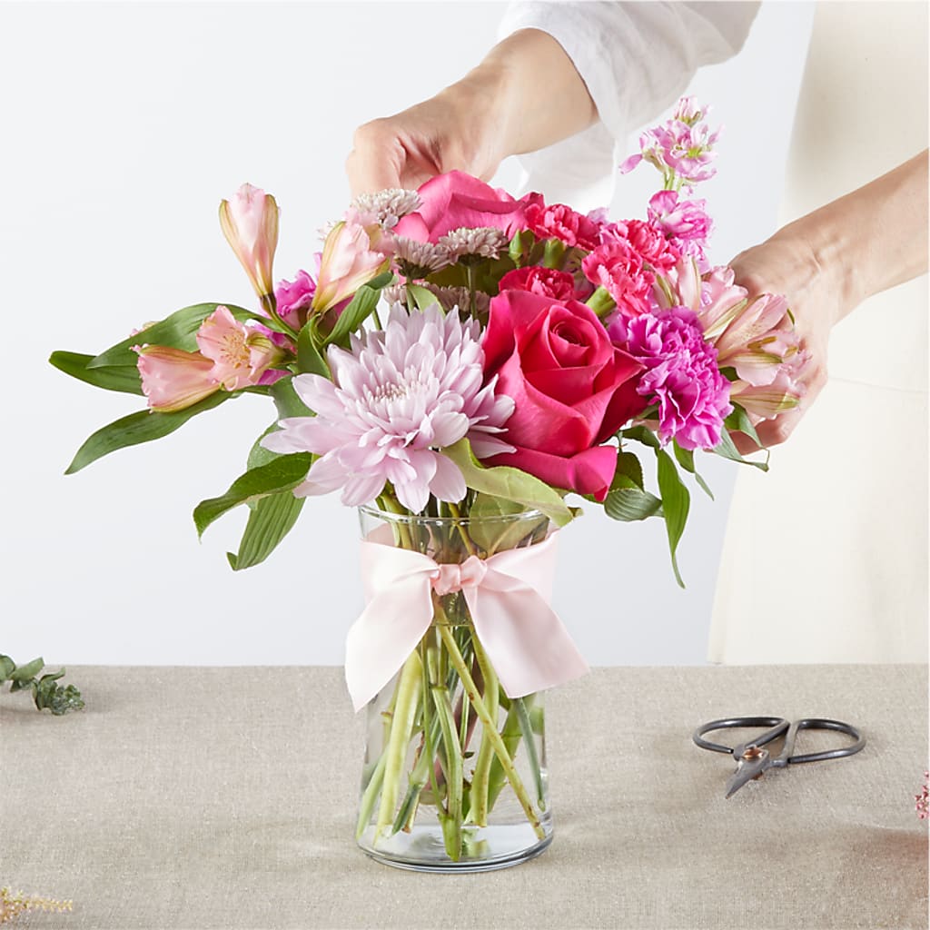 Pink Ribbon - A Florist Original –  Ambrosia Flowers, Castle Rock CO