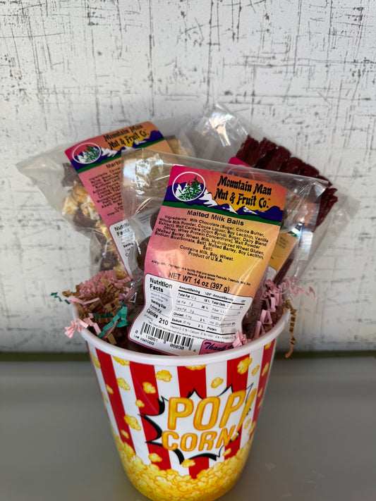 Marbled Popcorn bucket