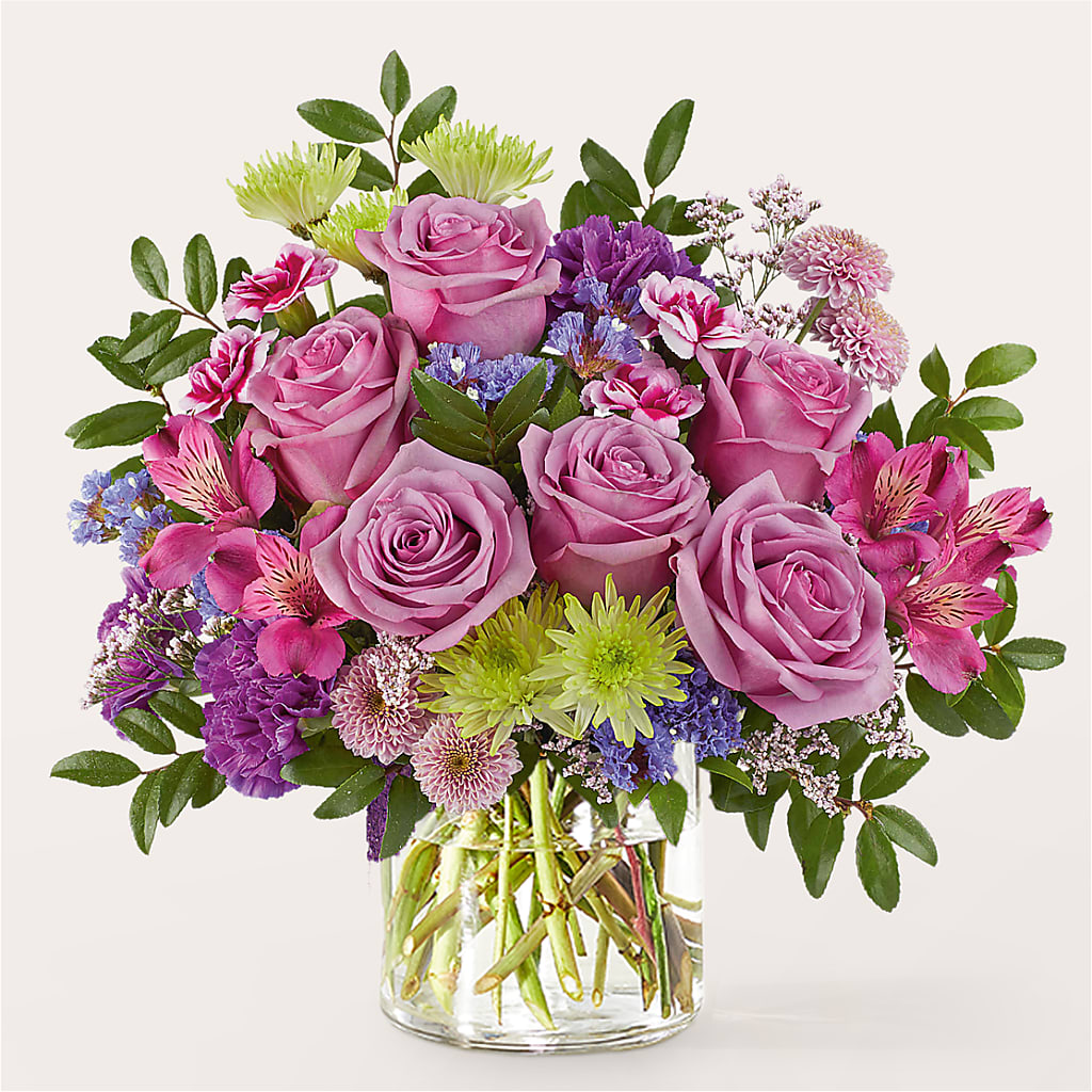 Glass Half Full Bouquet –  Ambrosia Flowers, Castle Rock CO