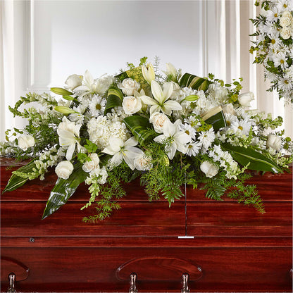 Abundance Casket Spray –  Ambrosia Flowers, Castle Rock CO