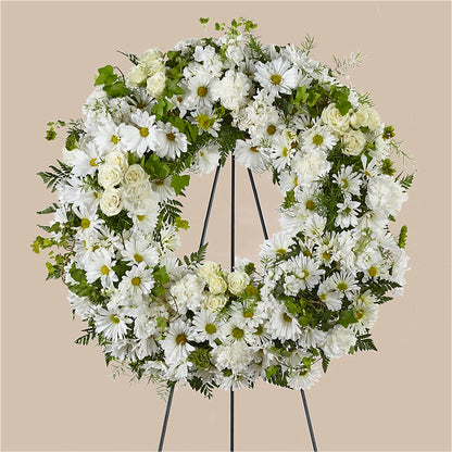Faithful Wishes Wreath –  Ambrosia Flowers, Castle Rock CO
