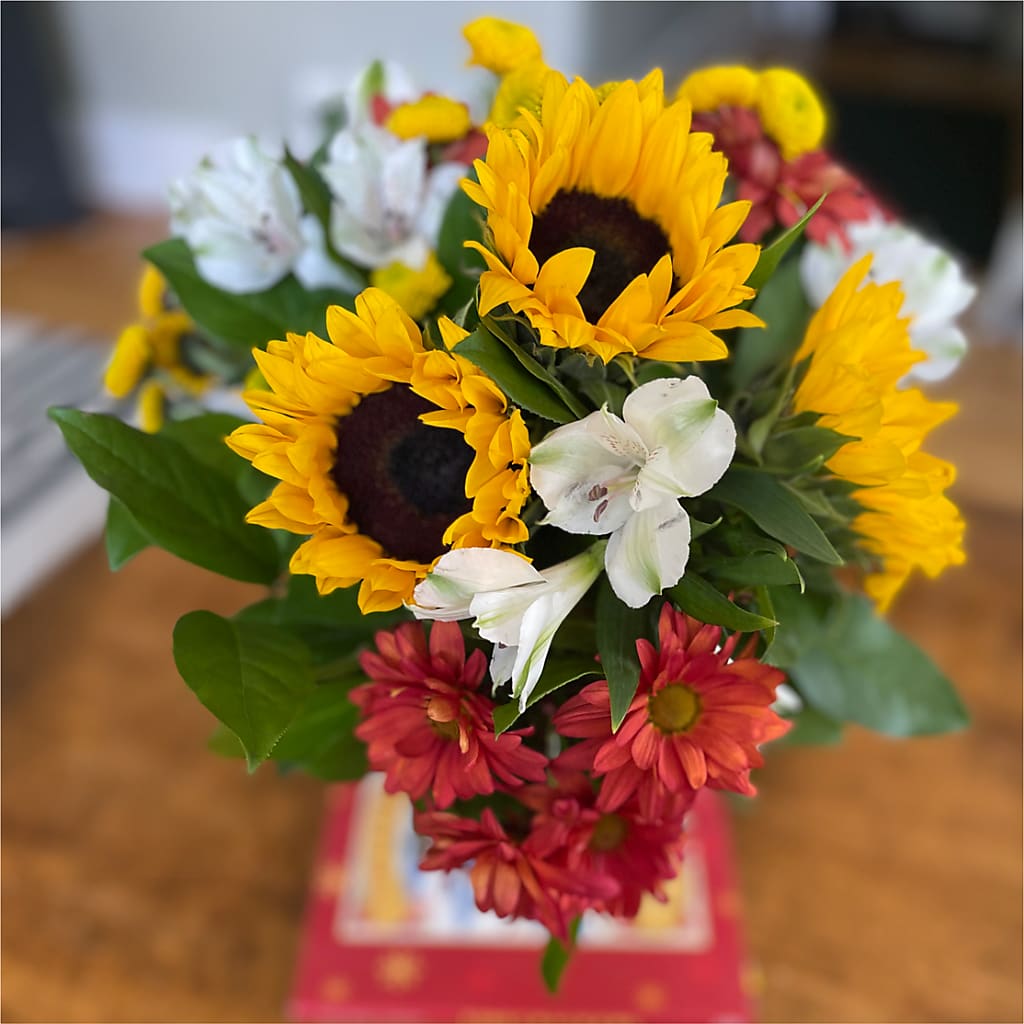 Prairie Sunrise Bouquet –  Ambrosia Flowers, Castle Rock CO