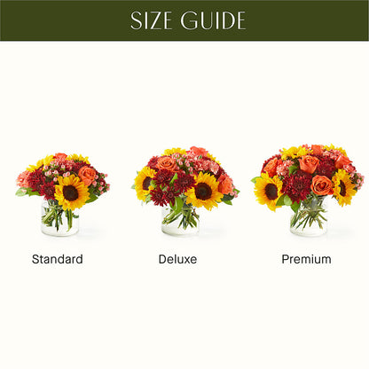 September Sunset Bouquet –  Ambrosia Flowers, Castle Rock CO