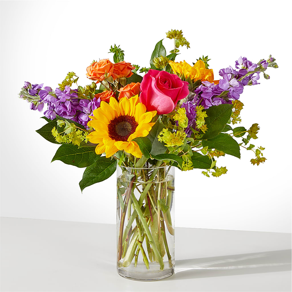 Vibrant Greetings Bouquet –  Ambrosia Flowers, Castle Rock CO