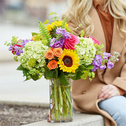 Vibrant Greetings Bouquet –  Ambrosia Flowers, Castle Rock CO