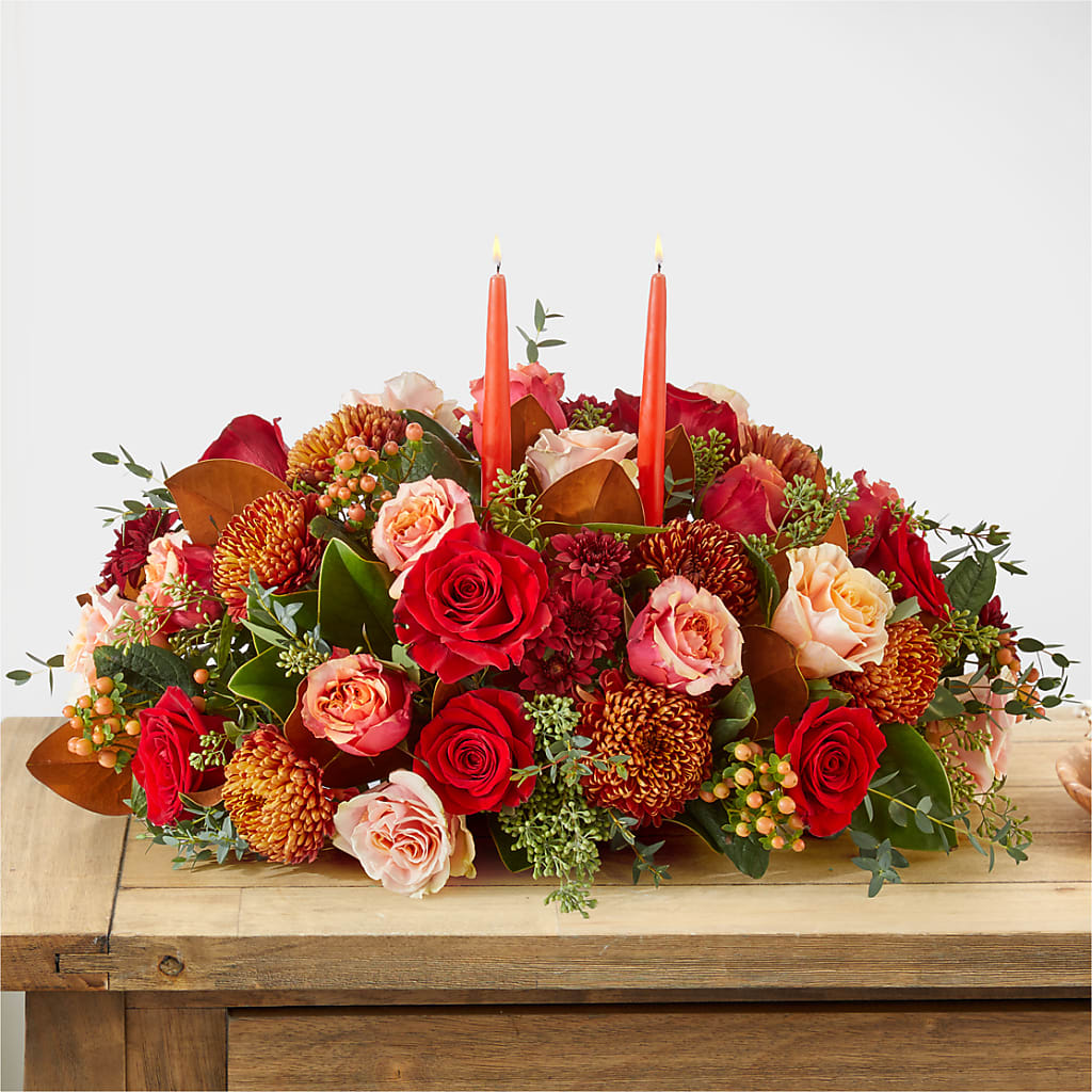 Gather Near Centerpiece –  Ambrosia Flowers, Castle Rock CO