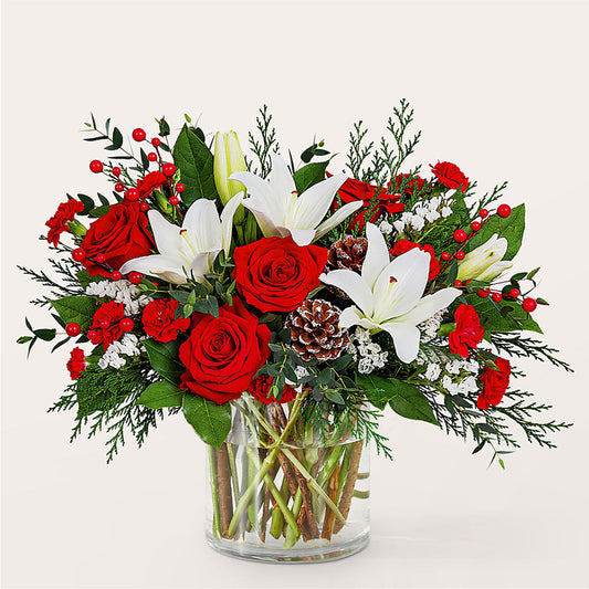 Best in Snow Bouquet –  Ambrosia Flowers, Castle Rock CO